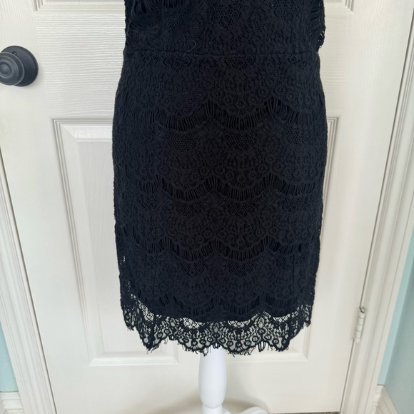 Free People Intimately Daydream Bodycon Slip Black Lace Sheath Dress - Picture 10 of 11